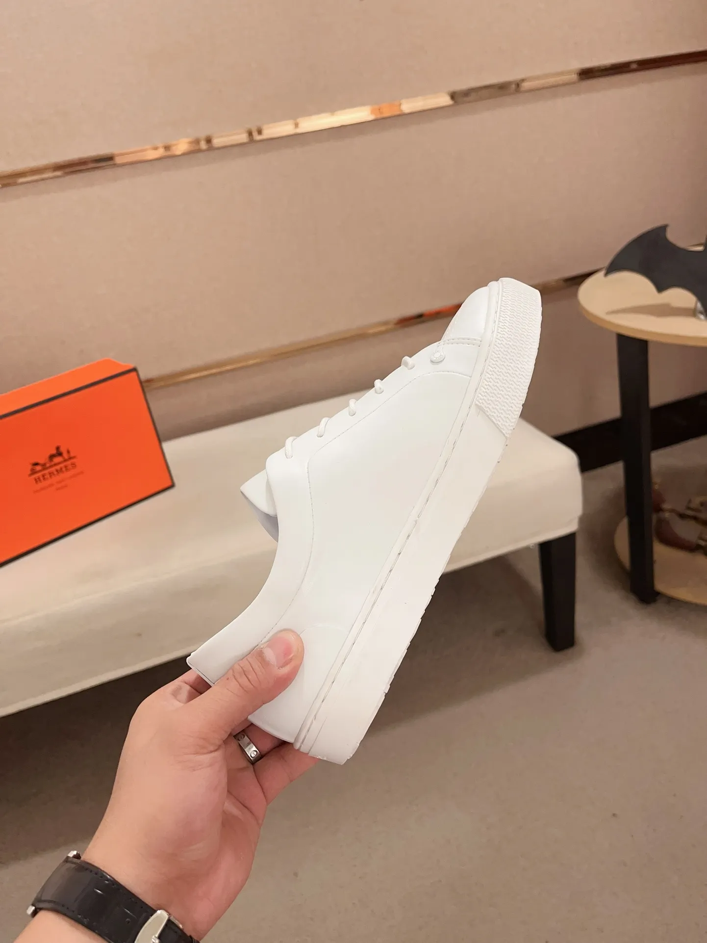 Men's clothing and shoes💰: 400💰《HERMES》【Classic Original Version】Hermès; Top 🔝 Purchasing Agency 🔍🔍Latest 🇺🇸Sold simultaneously at counters, original imported from Italy ▲▲Cow leather▲ ▲Exquisite workmanship (Italian 🇮🇹imported water-dyed 🐂cowhide lining) sole: original sole provided by the original factory, ⚠️exclusive double-layer activity·TPR·rubber·combined molded outsole; Code number: 36-44 (45/46 can be customized, non-refundable)